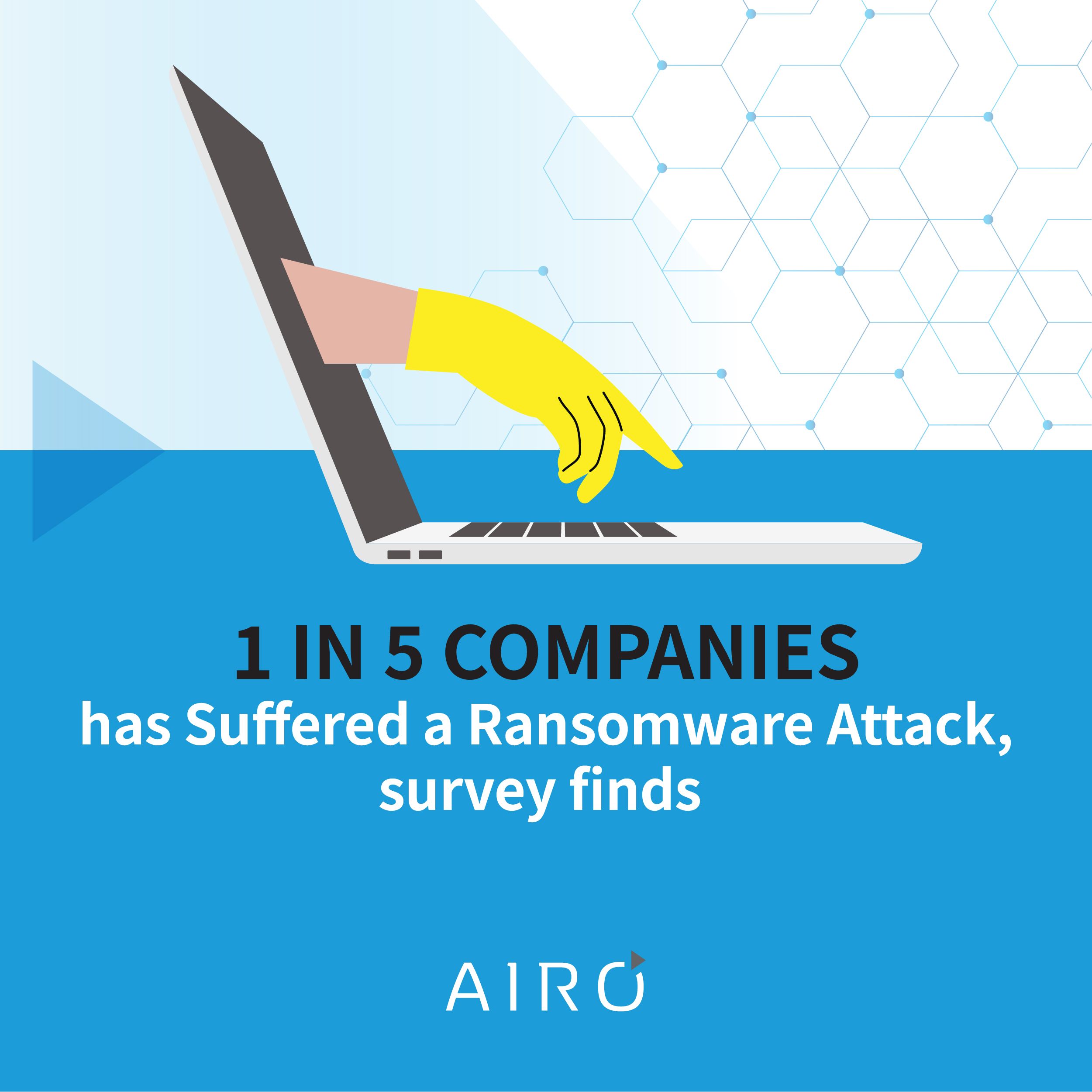 1 in 5 Companies has Suffered a Ransomware Attack, Survey Finds
